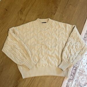 Cropped sweater